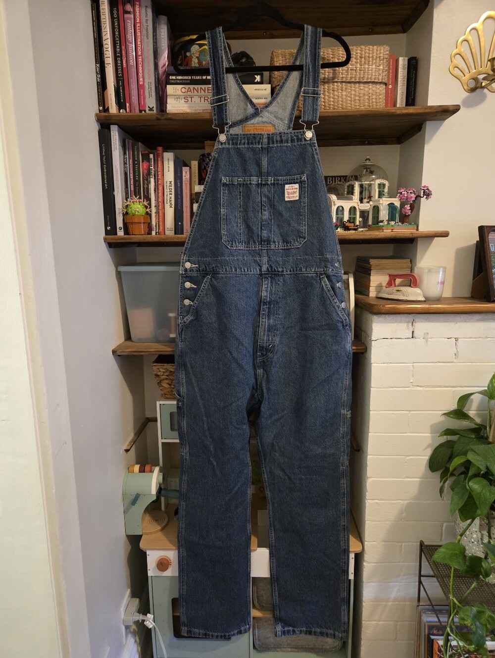 Classic Levis Blue Denim Mens Overalls
